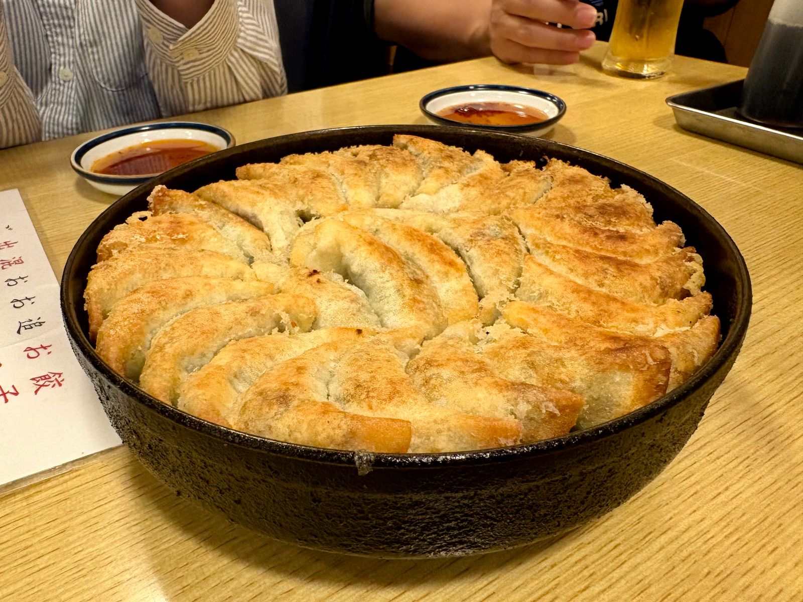 鉄なべの餃子の写真