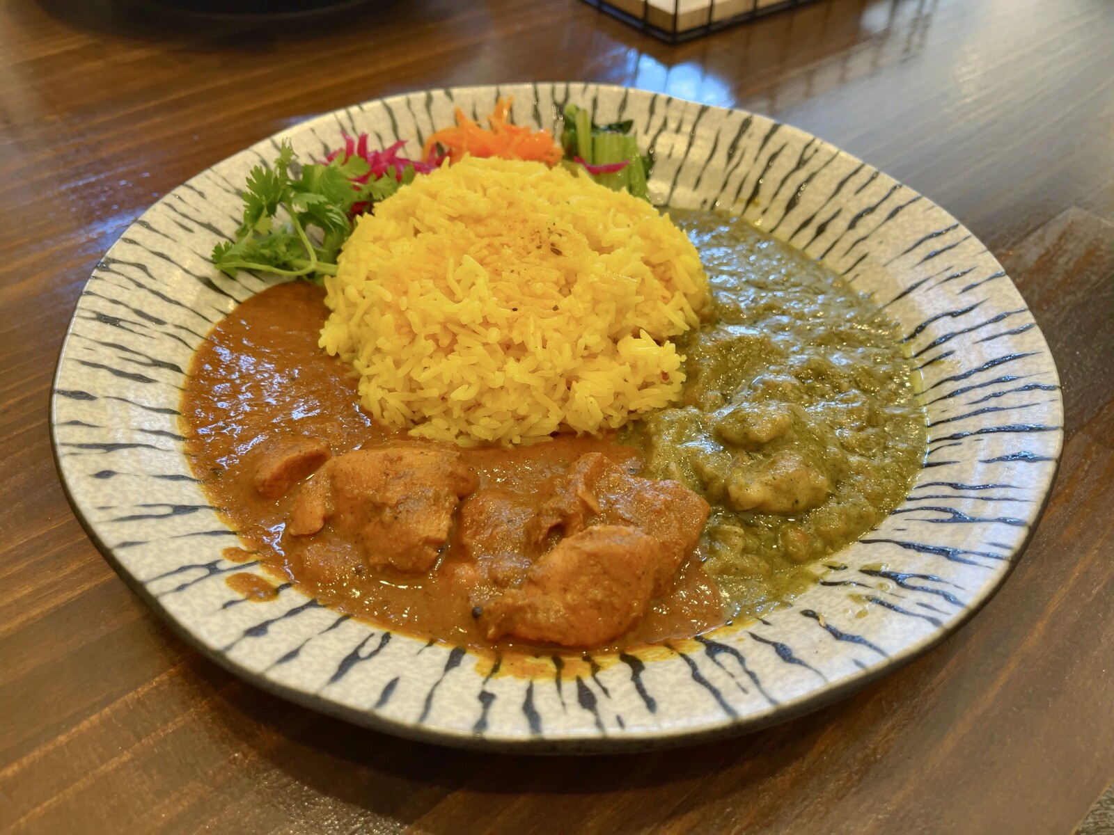 お昼にいただいたカレーライスの写真